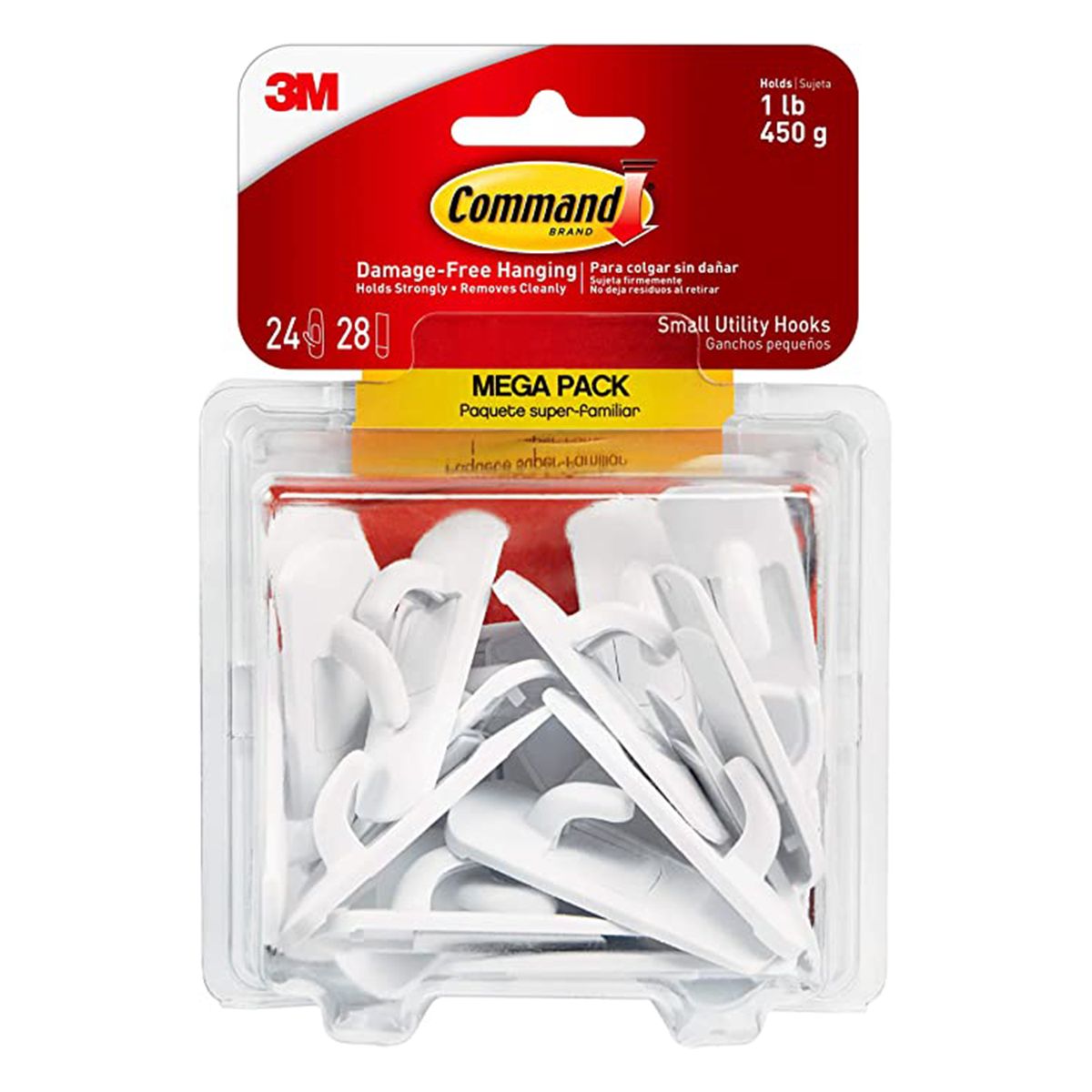 24 Hooks , 28 Stripes Wall Hooks