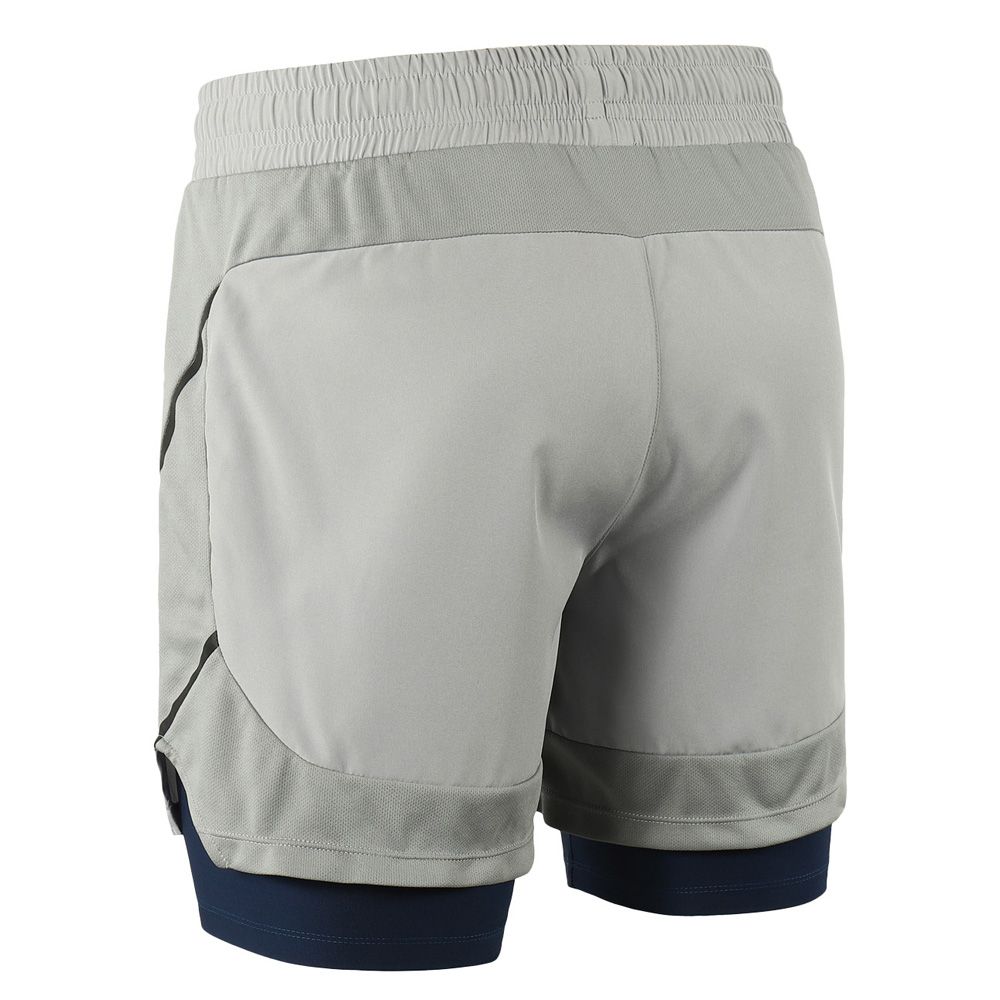 Men 2 In 1 Running Shorts Quick Drying Breathable Active