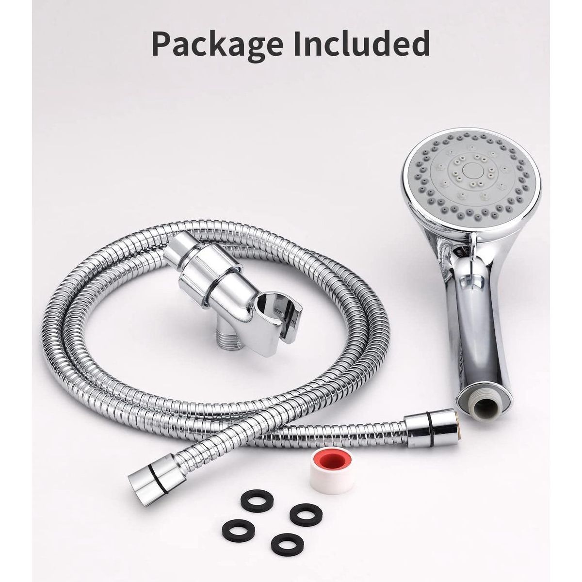 High Pressure Shower Head with Pause Mode and Massage Spa,