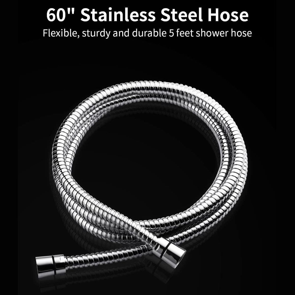 High Pressure Shower Head with Pause Mode and Massage Spa,