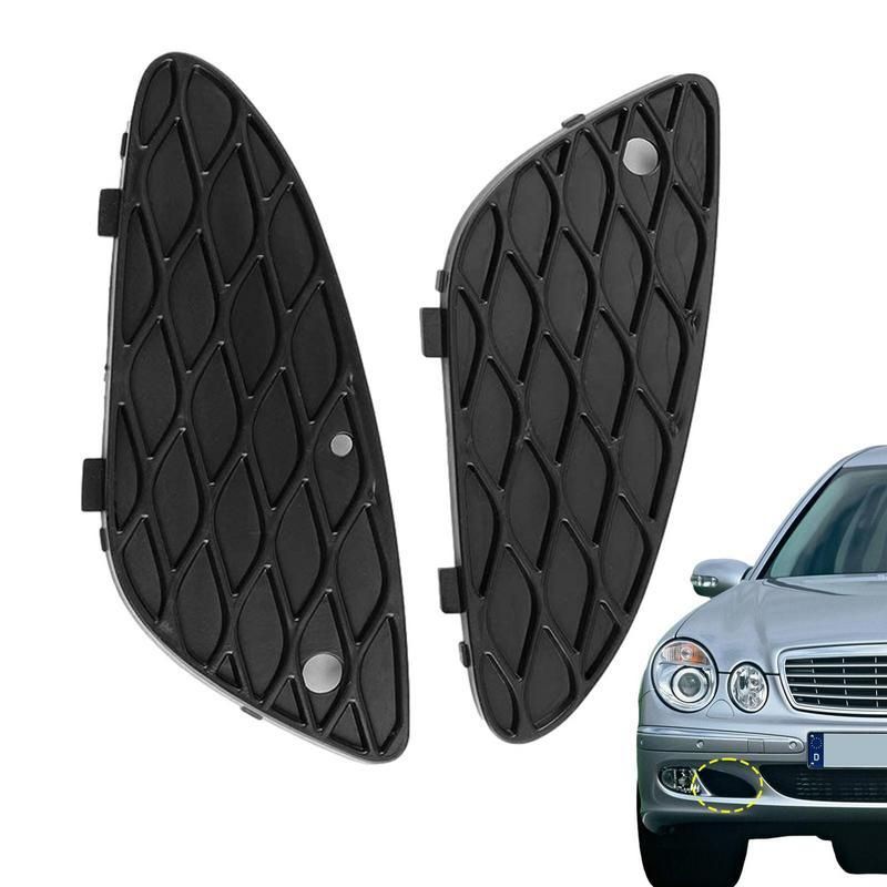 2118850353 2118850253 Car Front Rightper Fog Light Cover Bezel Mesh Grille For Mercedes E-ClW211 E320 E350 E500