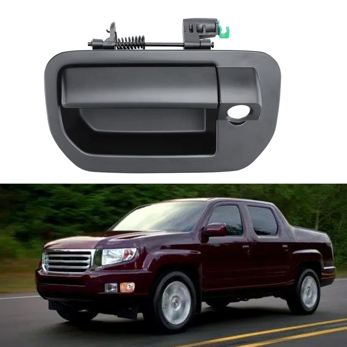 74810--A21ZK Car Handle Bezel with Camera Hole for 2010-2014 Back Door Gate Handle Cover