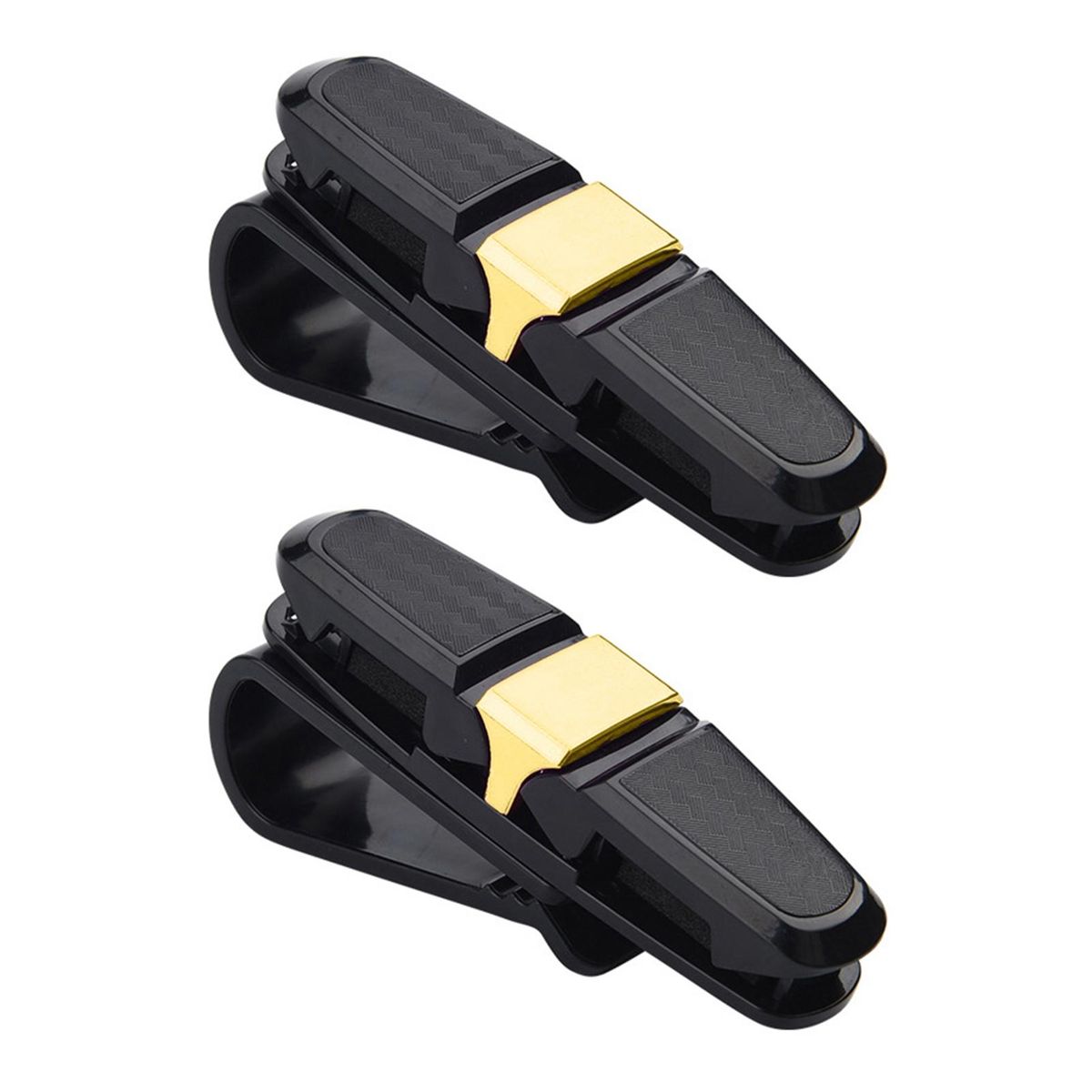 Sunglasses Organizer for Car Car Sun Visor Glasses Holders Secure Golden
