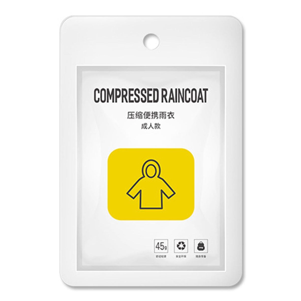 Raincoat Portable Compression Rainwear