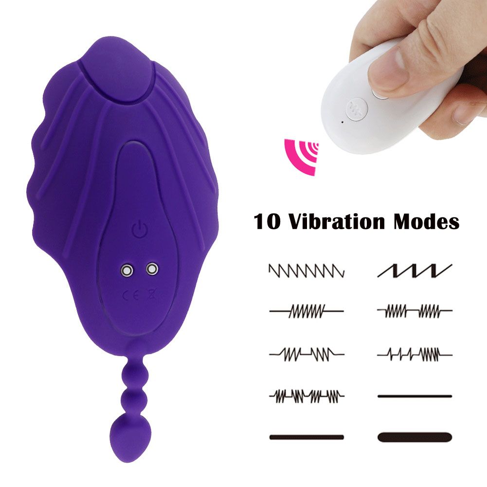 Wearable Clitoris Stimulator Remote Control Vibrator Sex Toy