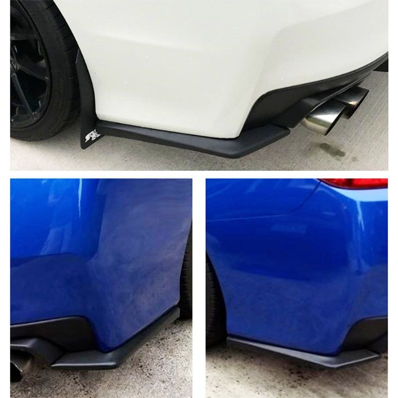 Car-styling ABS Rear Spat Valance Lip For Subaru WRX Sti