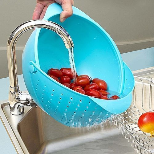 Vegetable And Rice Bowl Colander/Strainer Random