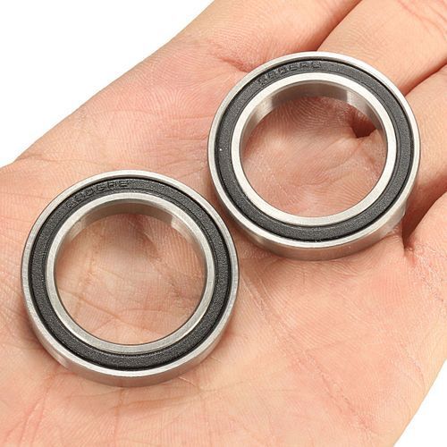 2PCS 6805N 25X37X7mm 2RS Bicycle Ball Bearing Rubber Sealed