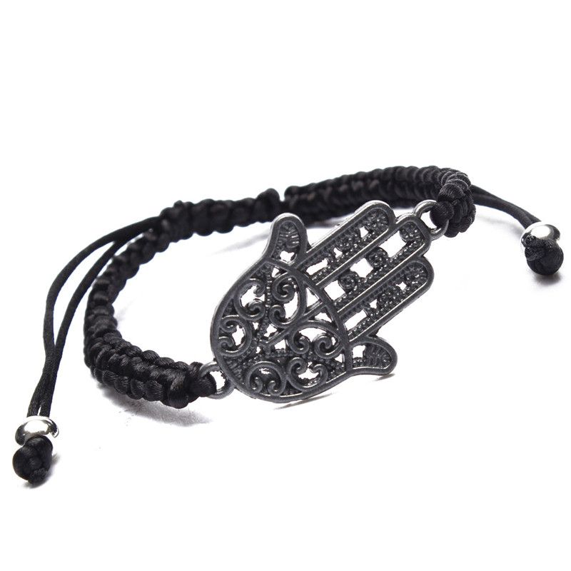 Neon Fatima Hand Woven Bracelet