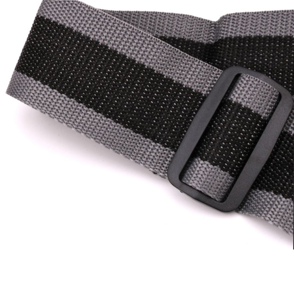 Nylon Guitars Bass Belt Strap With 3 Picks Plectrums Bags Organiser