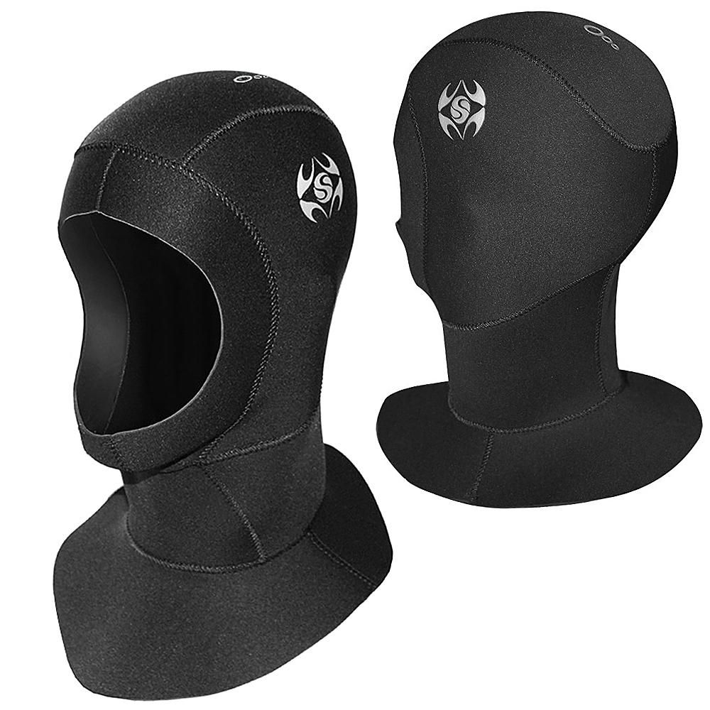 3mm Thermal Neoprene Diving Hood Wetsuit Hat Warm Diving Cap for Water Sports