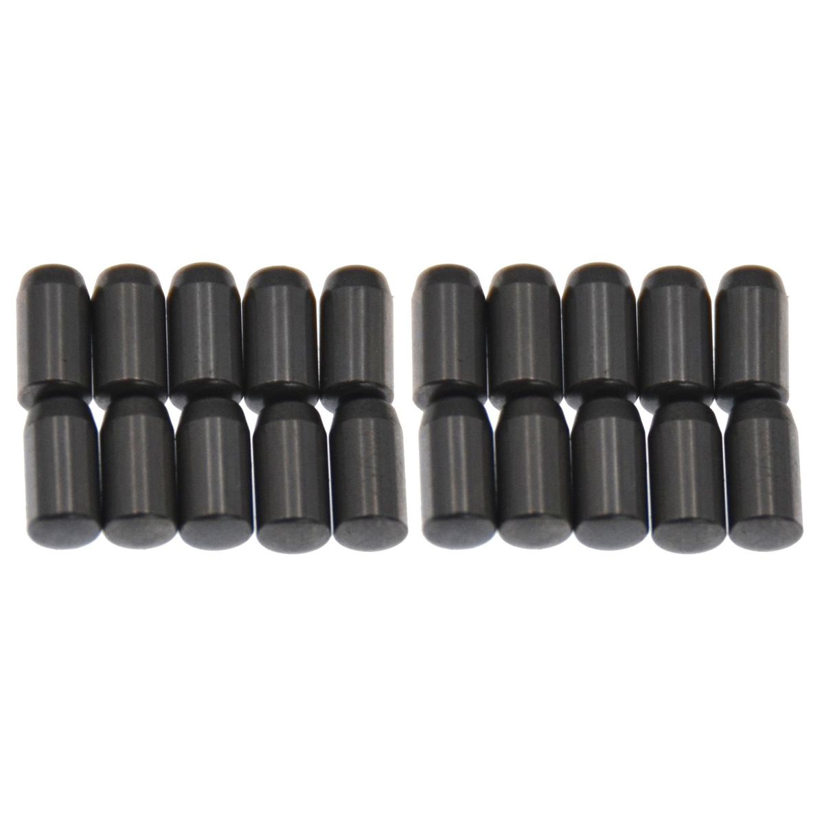 20Pcs Carbon Steel Dowel Pins Rod 0.16Inch Dia Roll Pin