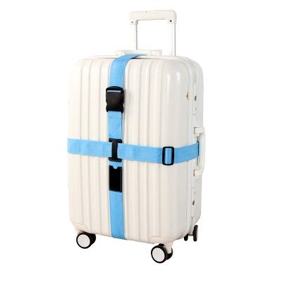 Adjustable Cross Luggage Straps Travel Trolley Suitcase