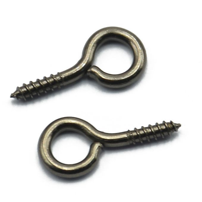 100pcs Screw Eyes Pin Findings For Clay Jewelry Mini Corked Bottle