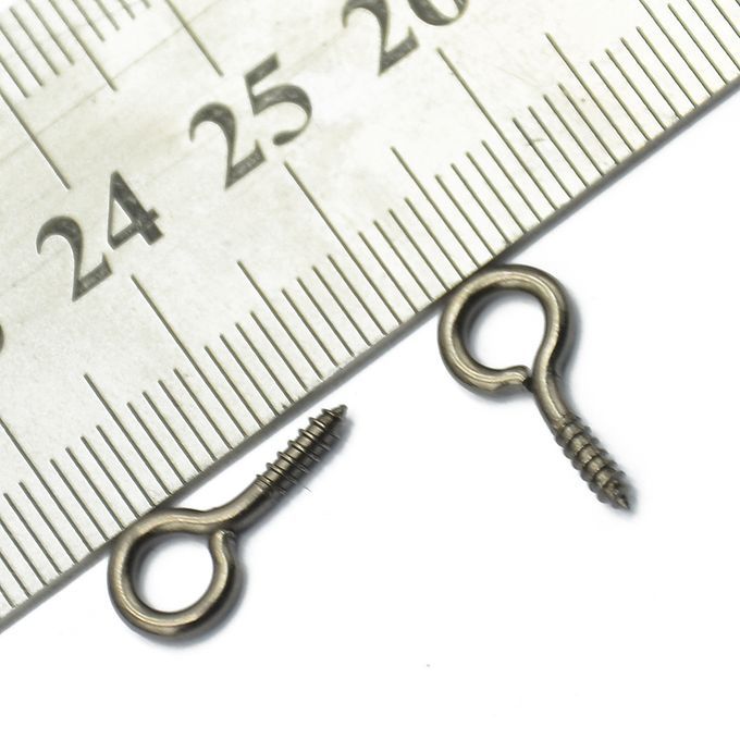 100pcs Screw Eyes Pin Findings For Clay Jewelry Mini Corked Bottle