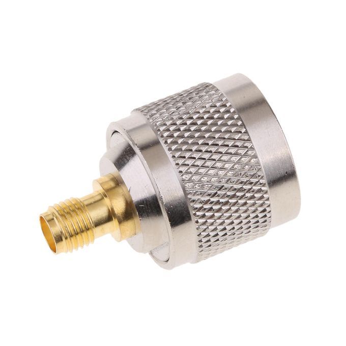 Durable N Type To SMA M/F Connector Coax Coaxial Rf Adapter   Adaptor