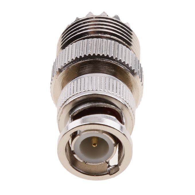 BNC Male To UHF Female Straight RF Coaxial Connector, UHF Female To