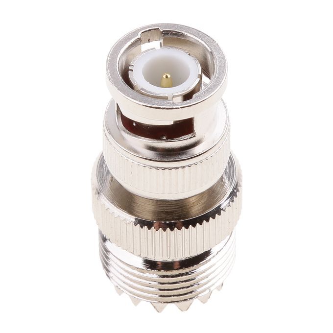 BNC Male To UHF Female Straight RF Coaxial Connector, UHF Female To