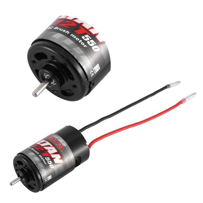 5  Brushed Motor 12T 21T 29T 35T For Axial 1:10 R   Rawler R   Ar Parts-Black-12T