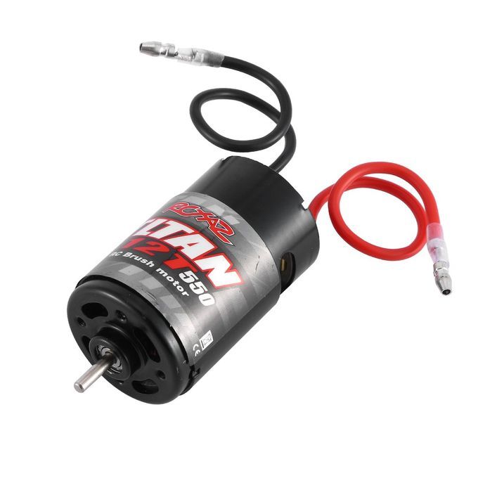 5  Brushed Motor 12T 21T 29T 35T For Axial 1:10 R   Rawler R   Ar Parts-Black-12T