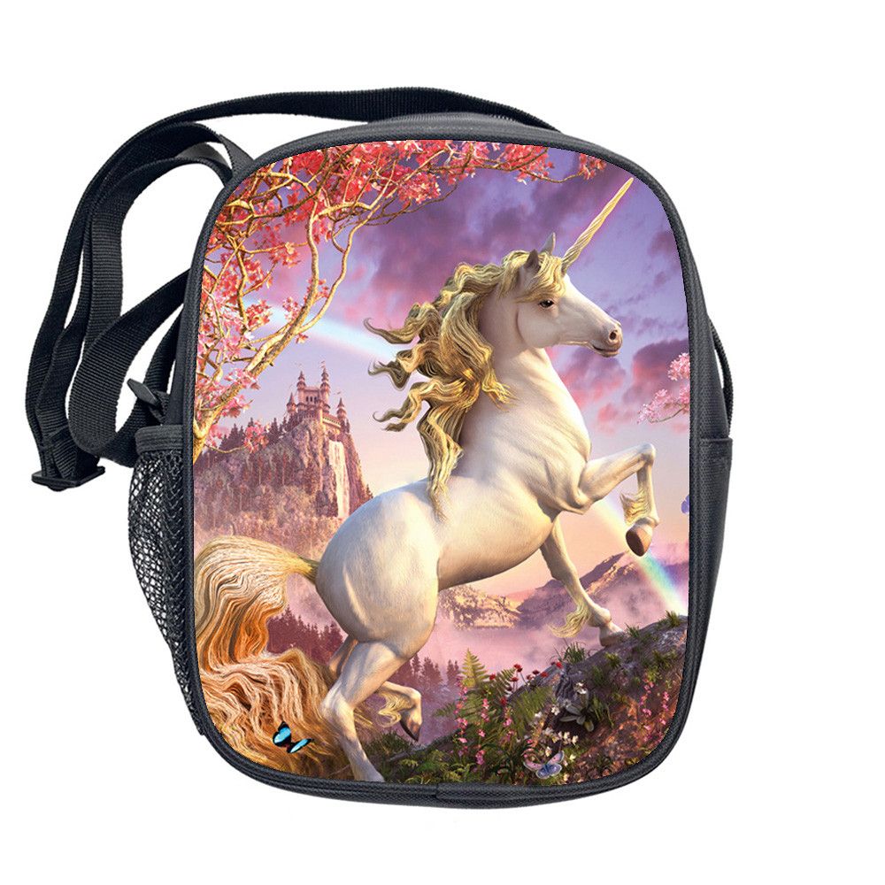 Unicorn  Mini Messenger Bag Smash Bros  Girls Boys Cross Body Bags Children-SB3