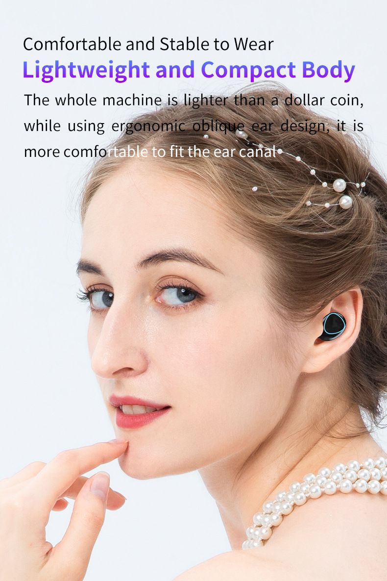 Tws Bluetooth 5.0 Earphones High Quality 2000mah Toothbrush