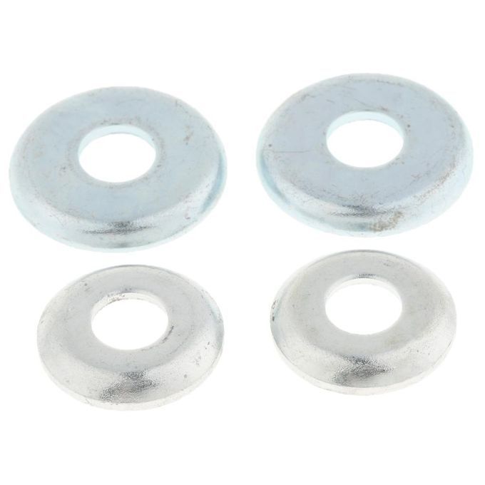 4Pcs Longboard Skateboard Aluminum Trucks  Silver Cylinder And Cone
