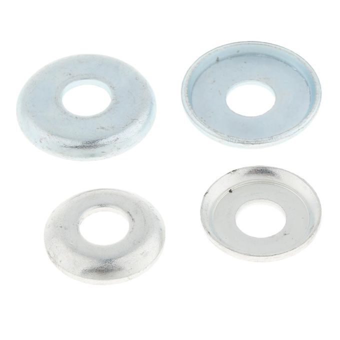 4Pcs Longboard Skateboard Aluminum Trucks  Silver Cylinder And Cone