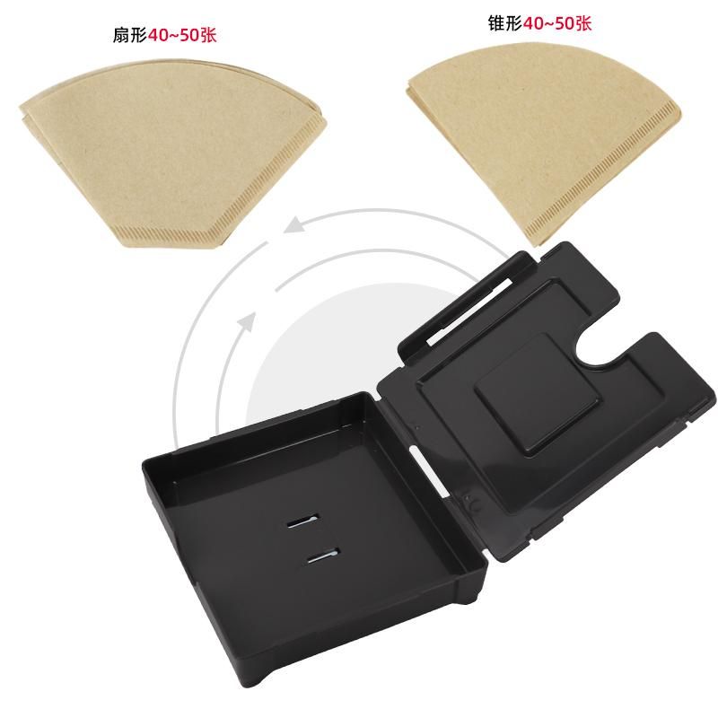 Coffee Paper Filter Specialized for Storage Paper Filter Box Coffee Paper Filter Adsorption Storage Filter Paper Holder Filter