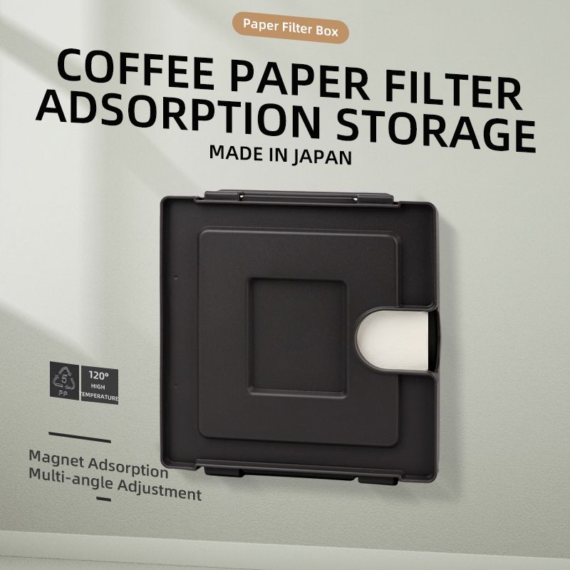 Coffee Paper Filter Specialized for Storage Paper Filter Box Coffee Paper Filter Adsorption Storage Filter Paper Holder Filter