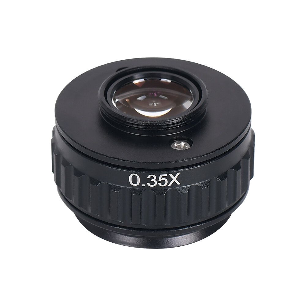 0.35X 0.5X C Mount Lens Adapter Focus Adjustable Camera