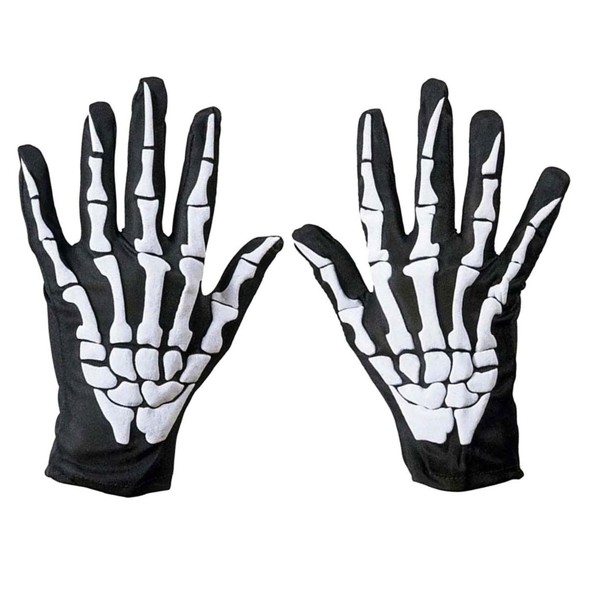 Night Skeleton Gloves Halloween Party Prop for Cosplay Unisex Ghost