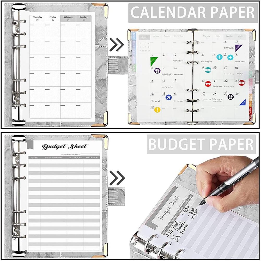 Wallet for Cash Stuffing Money Organiser Binder