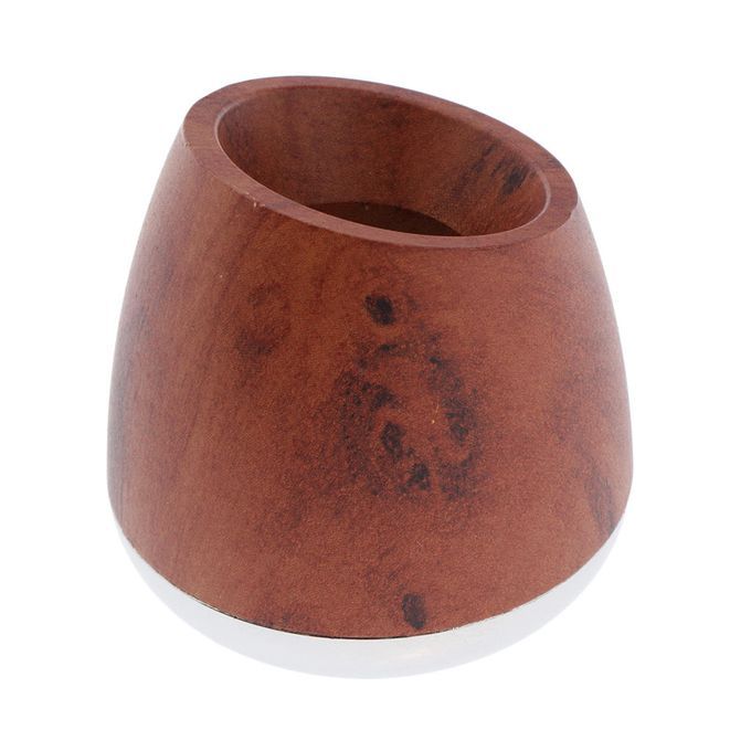 Wood Grain Men Shaving Safety Razors Stand Holder Support For Brown