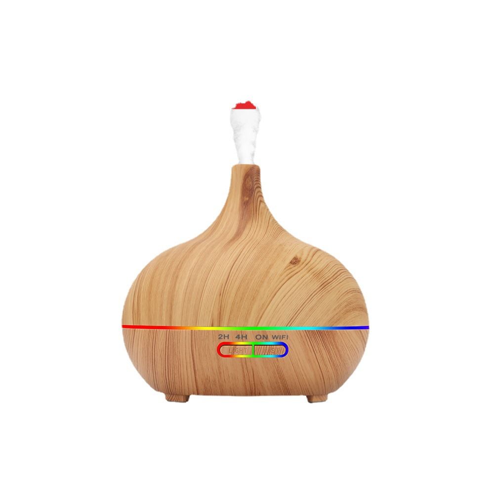 Mechanical Home Light Wood Grain Automatic Round AC