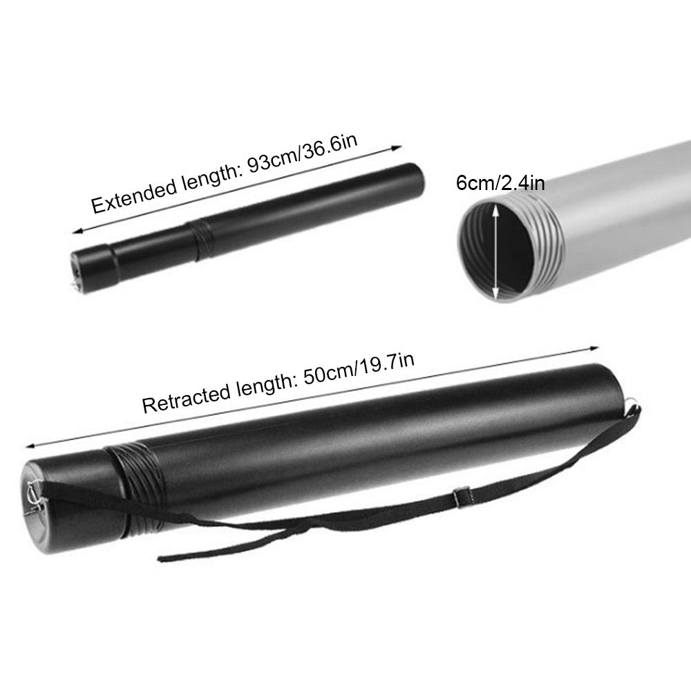 Telescopic Archery Arrow Case Carrier Tube With Adjustable