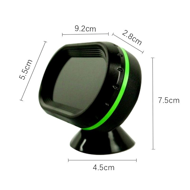 Car Thermometer Digital Clock Automobile Clock LED Lighted Auto Dual Temperature Gauge Voltmeter Voltage Tester 12V 24V Input