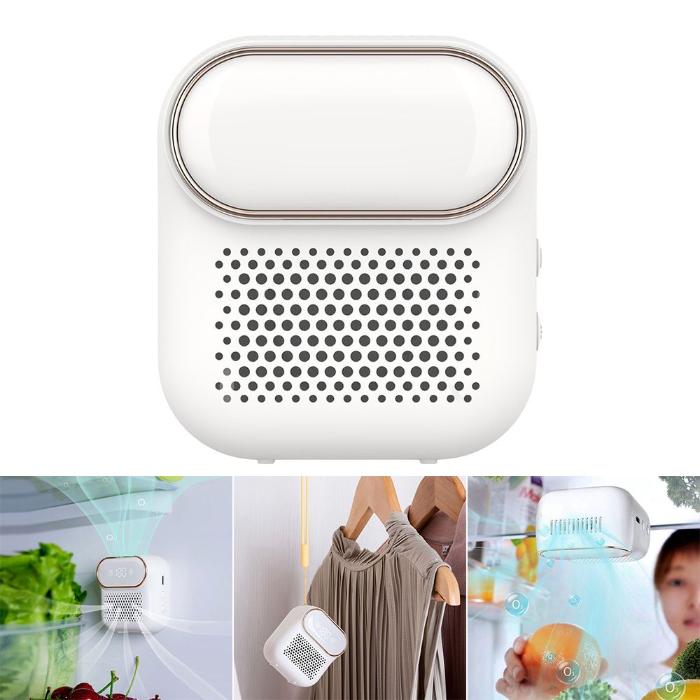 Mini Refrigerator Odor Eliminator Ozone Air Purifier With