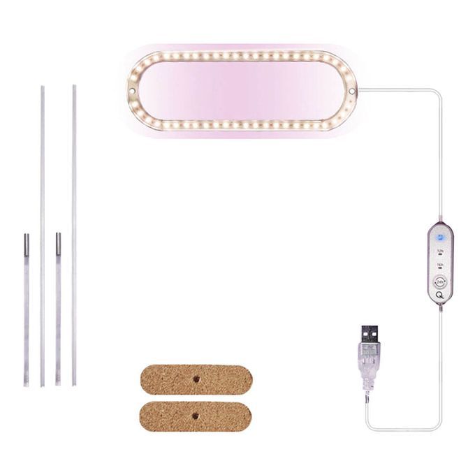 LED Grow Light Plant Growing Lamps For Hydroponic Vegetable Pink White