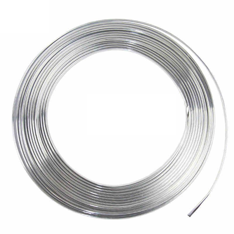 Chrome 6m Car Door Edge Moulding Trim Strip Scratch Guard