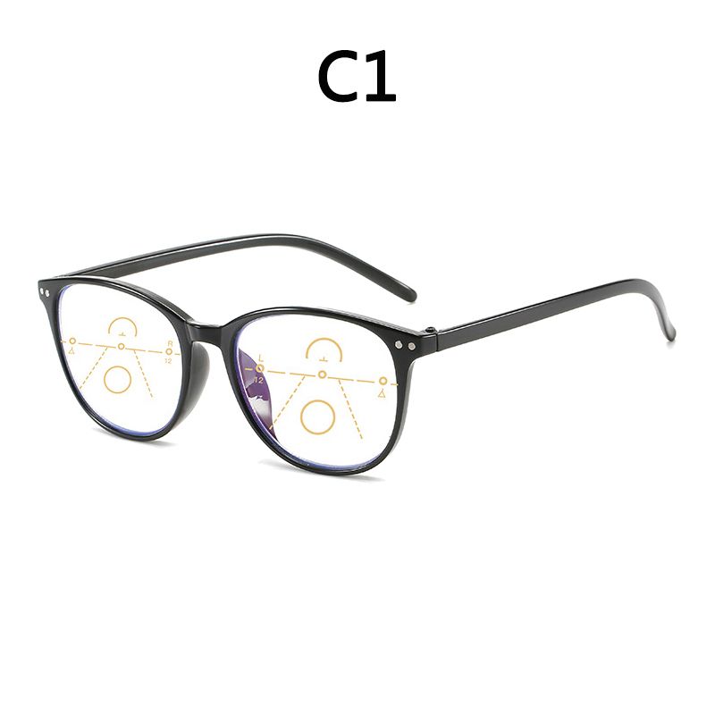 BOYSEEN Anti-Blu-ray Reading Glasses Zoom Glasses 1701