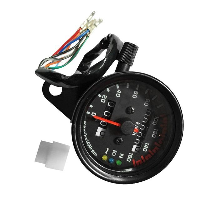 Motor Y Le  Meter Odometer   Dual Speed Meter With L D Indi Ator-black-monkey