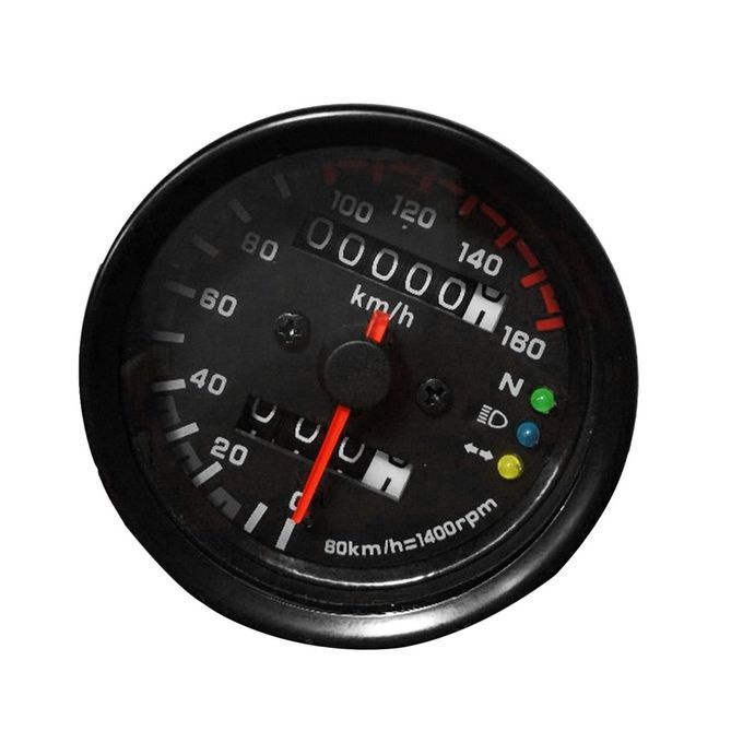 Motor Y Le  Meter Odometer   Dual Speed Meter With L D Indi Ator-black-monkey