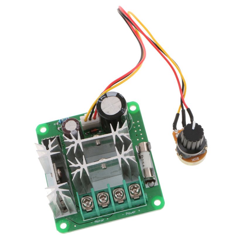 6V-90V DC Speed Controller PWM Module 15A 1000W