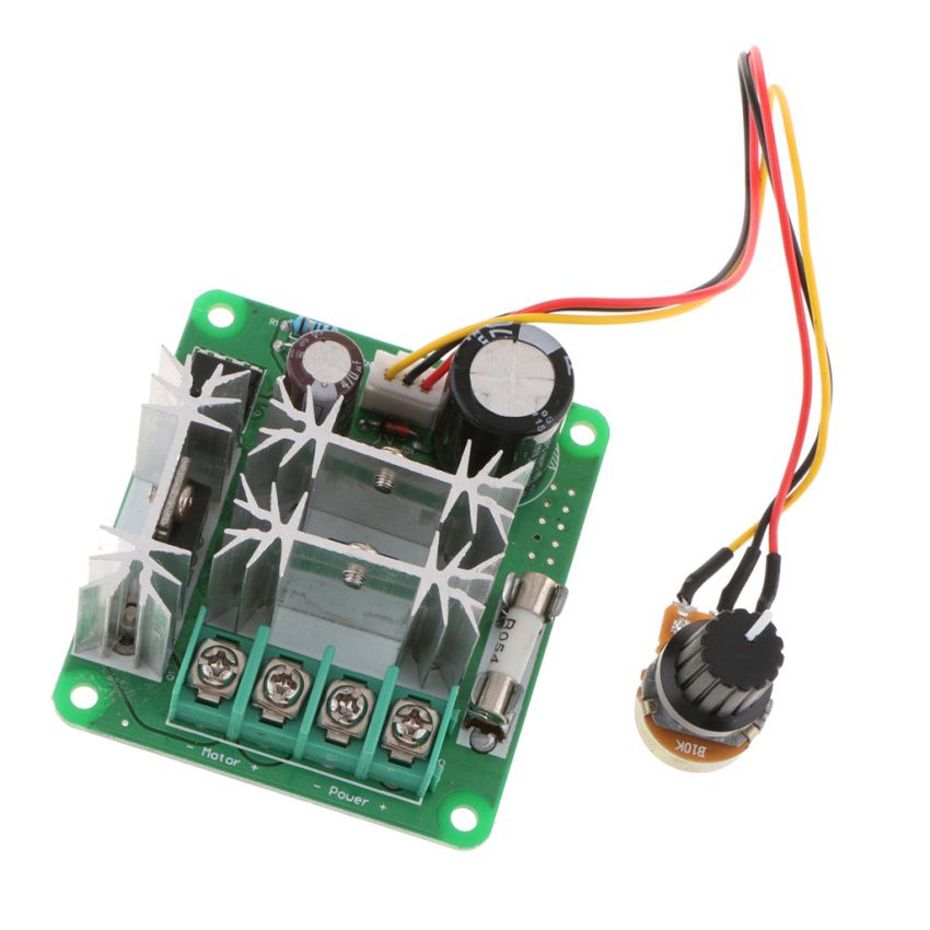 6V-90V DC Speed Controller PWM Module 15A 1000W
