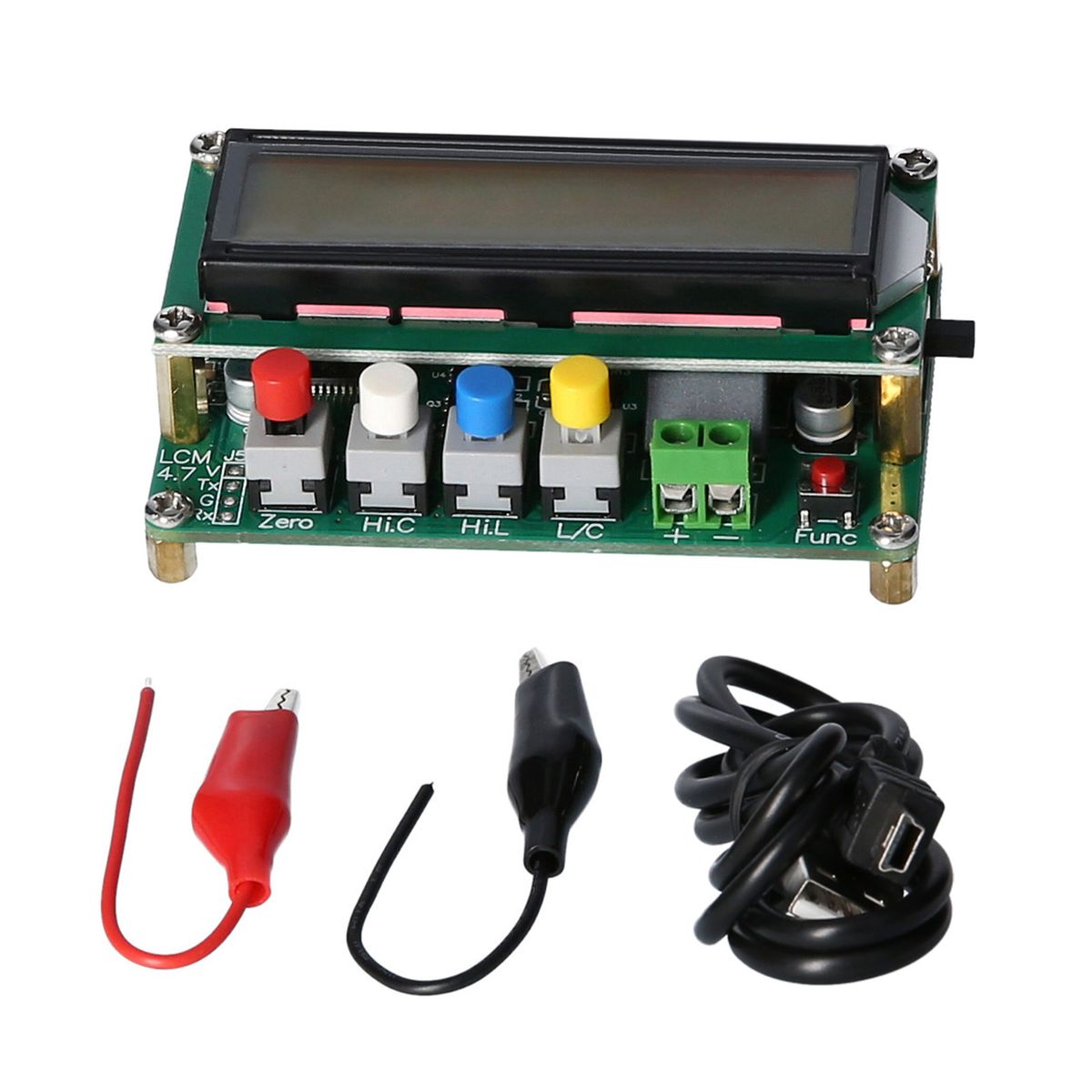 LC100-A Digital LCD Capacitance Meter High Precision