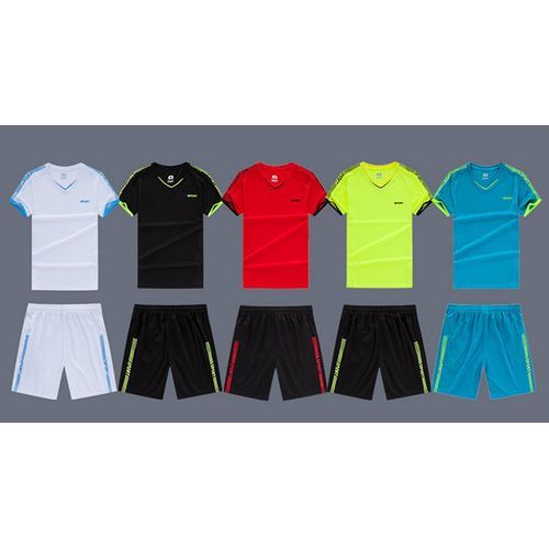 Sports T Shirt Shorts Unisex Men Women Soccer Jersey Set