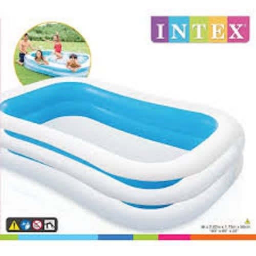 Crane Rectangular Kids Pool -blue