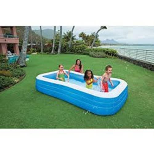 Crane Rectangular Kids Pool -blue