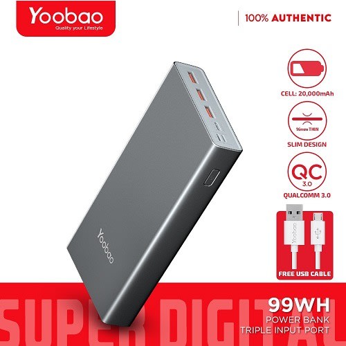 Pd 99wh Power Bank -45W- 26800mAh